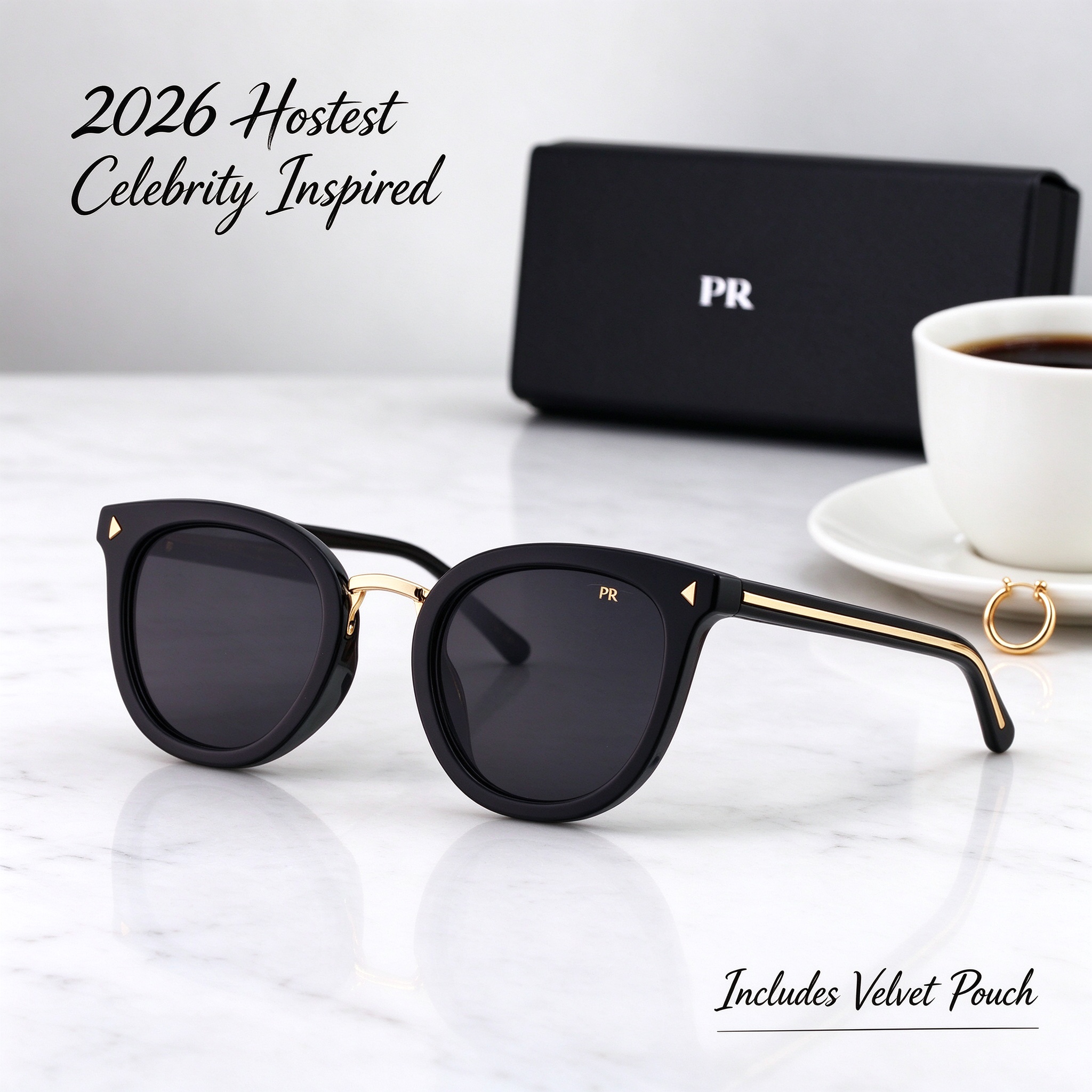 Designer Sunglasses Pink Lens Rimless Square Vintage Metal Frame Womens Mens Fashion Luxury Eyewear Eyeglasses Outdoor Shades Polarized UV400 Protec