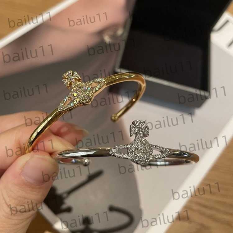 Women's Bracelet Full of Diamonds Saturn Live Light Luxury Handicraft Gift