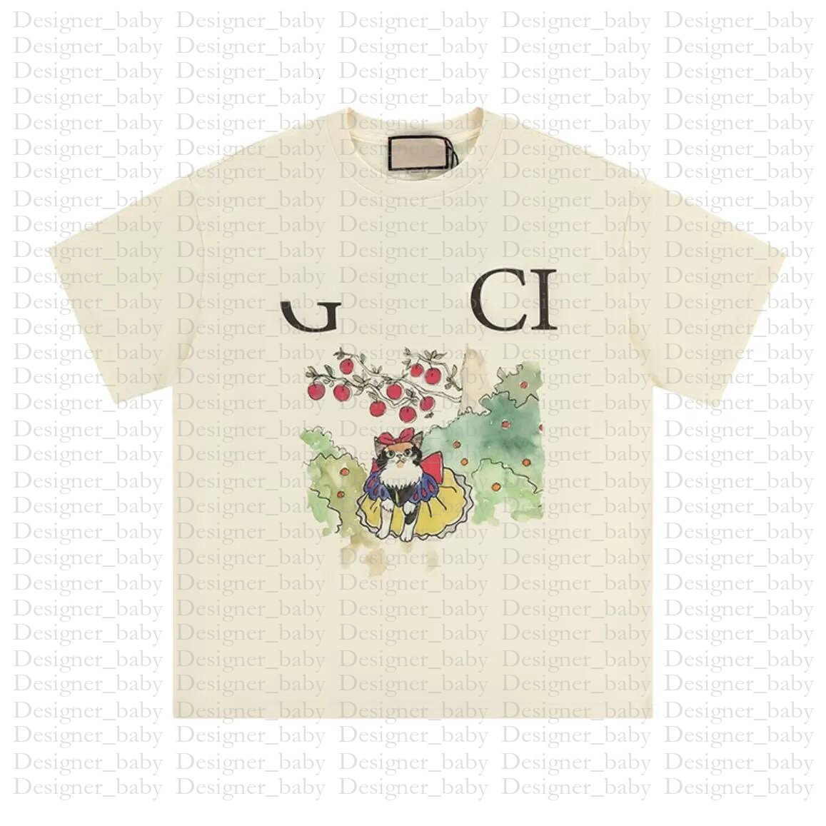 Designer Luxury Kids Top Quality Tees Print Baby Boys Shirts Girls Tshirts Summer Letter Printed Clothes T shirts CRD2507231