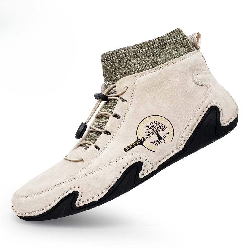 2026 New Designer Boot For Man Handmade Casual Fashion Martin Leather Retro Shoes Leather Ankle Boots Men Walking Hot Sale Hombres Botas Free Shippi