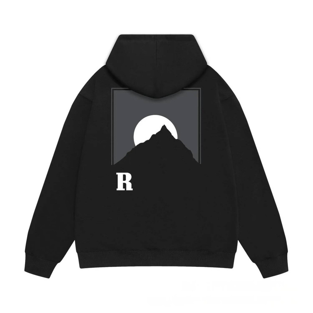 Rhuds Hoodie Designer Mens RH Hoodies Hip Hop Top Quality Cotton Casual Streetwear Fashion High Street Retro Style Luxury Brand Long Sleeve Rhud Pul
