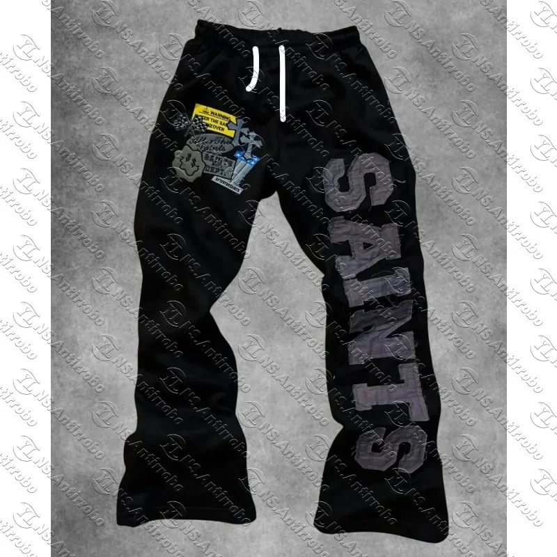 3D Cartoon Printed Casual Sports Pants Breathable Fashionable European American Style for Adults And ren 261013