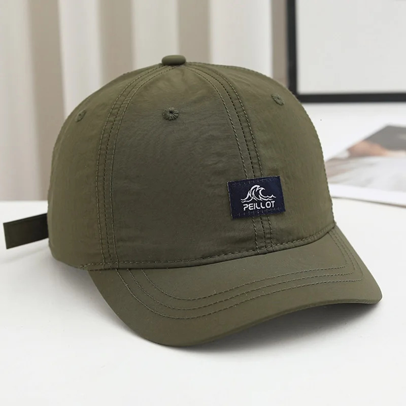 A Men'S Short-Brim Cap Summer Style Breathable And Quick-Drying Baseball Hat Lightweight Soft-Top Duckbill Cap for Women261016