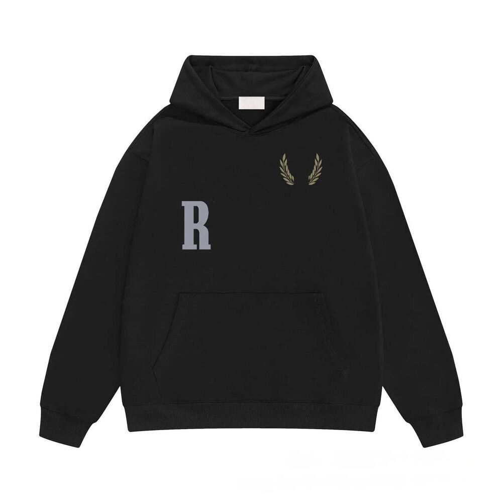 Rhu Hoodie Designer Mens Hoodies Hip Hop Quality Fashion High Street Retro Luxury Hoodie Streetwear High Street Rhud Hoodie 437