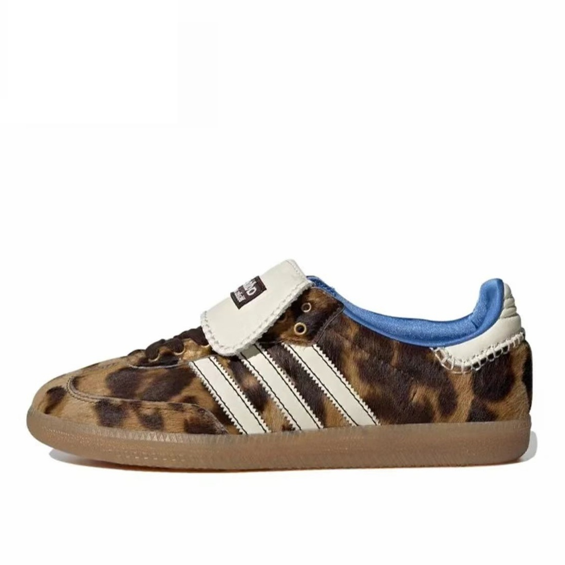 Adidas Originals Samba Pony Tonal X Wales Bonner Unisex Gum Rubber Sole Skate Shoes Plain Tone Casual Shoes Low Cut German Trainer Shoes Anti Scratc