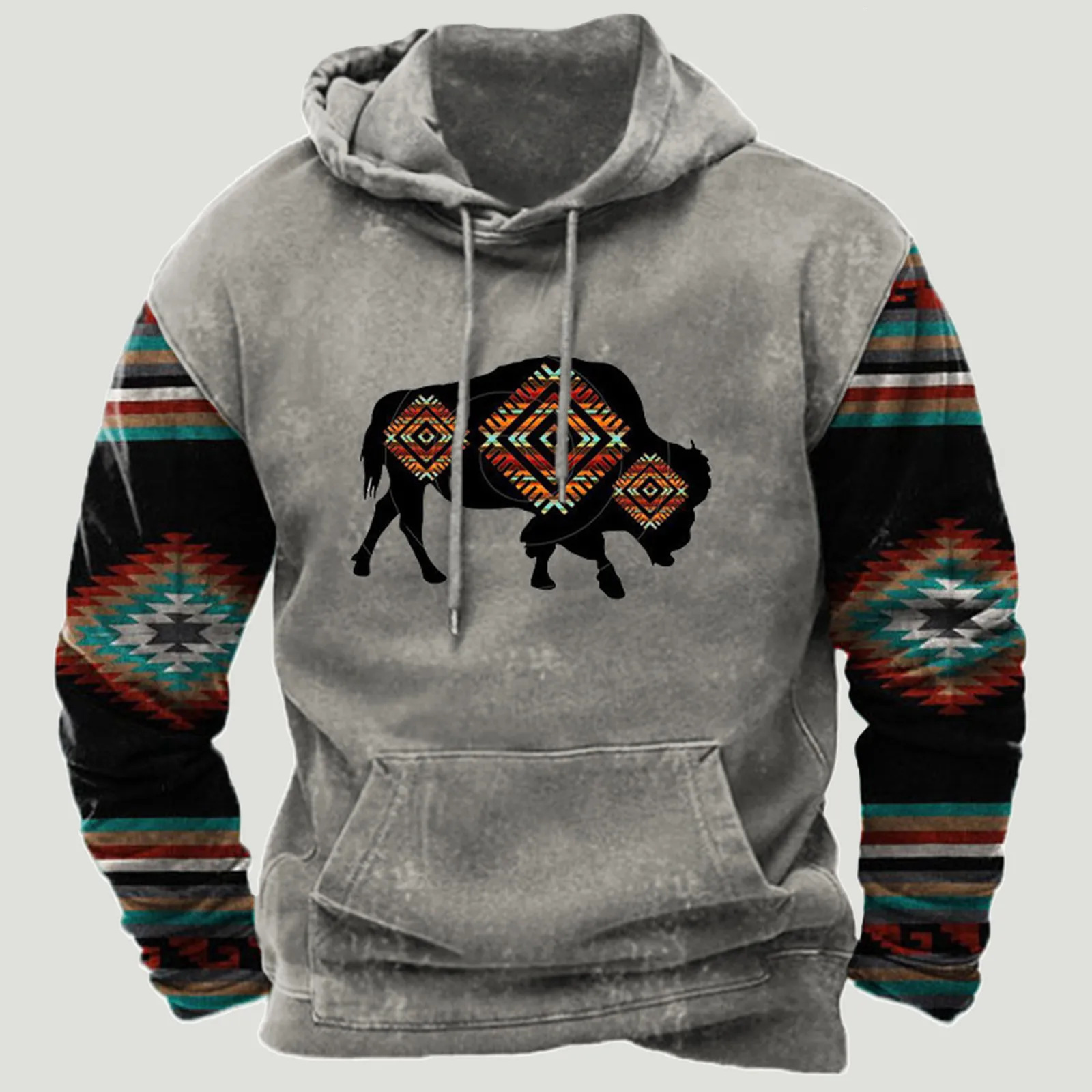 2026 Independent Station Printed Men's 3D Hooded Sweatshirt With Drawstring And Pockets Free Shipping
