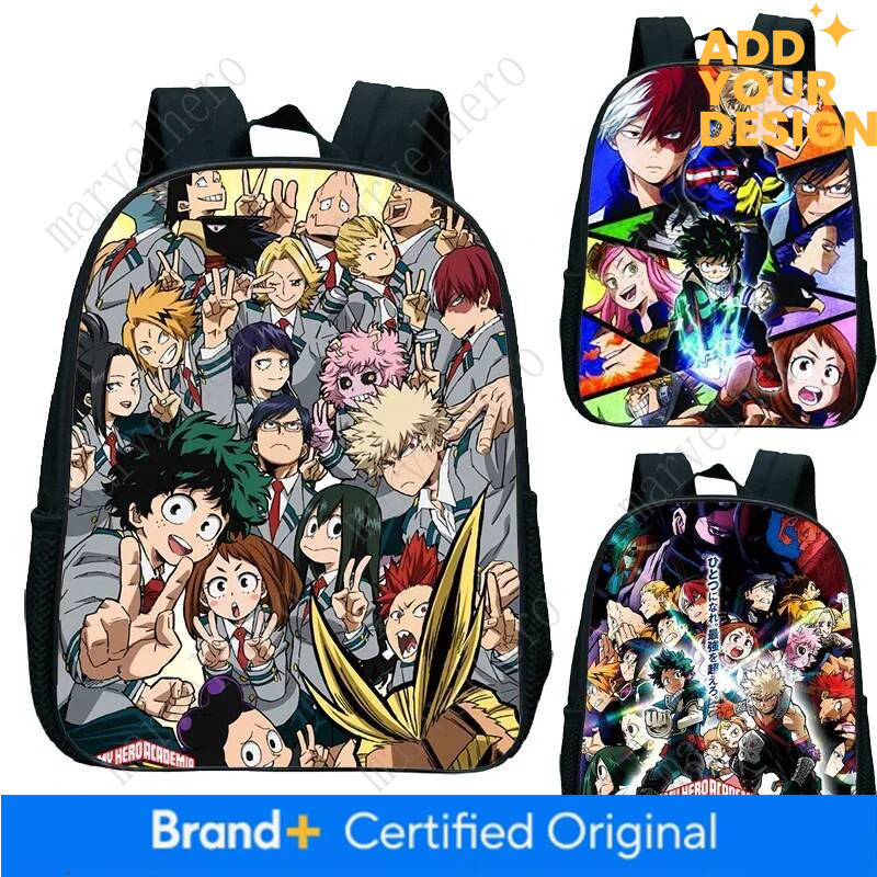 My Hero Academia School For Boys Kindergarten Rucksack Toddler Girls Anime Bags Mochila Kids Cartoon Orthopedic Backpack
