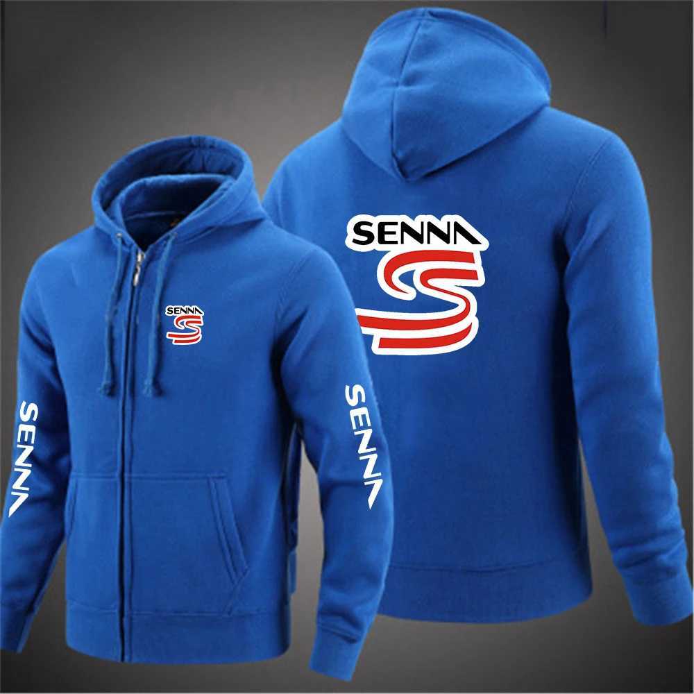 2025 Premium Pullover Jacket Spring And Autumn Man's Pure Cotton Comfortable Hoodies Ayrton Senna Print Hot Sales Coat S261017SS5Y