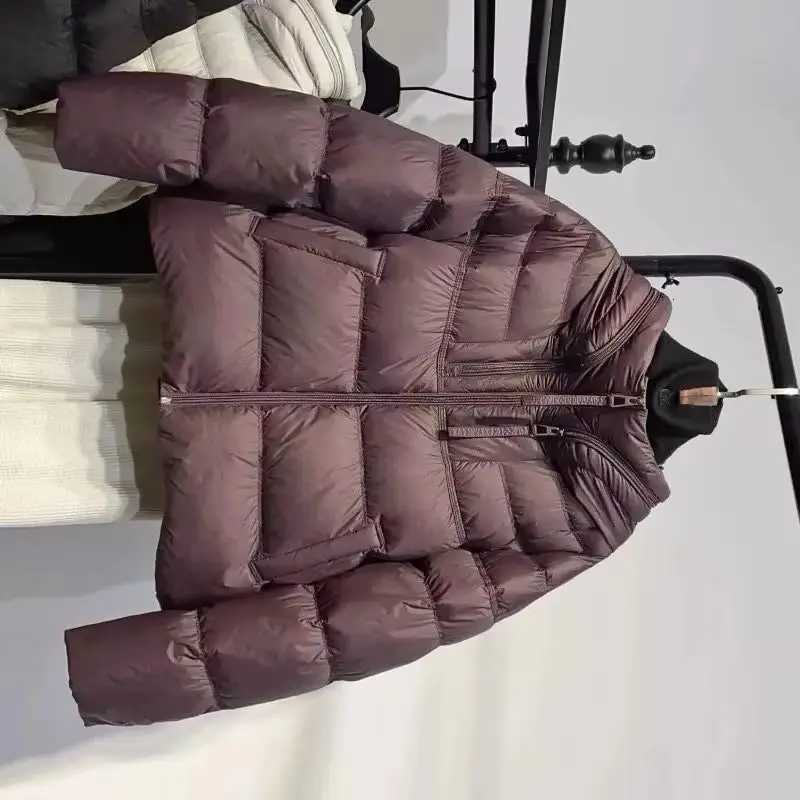 Women's Down Parkas Ladies Winter Parka Coat 2025 High Quality Fashion Loose Women's Down Cotton Jacket Warm Temperament Loose Female Oute