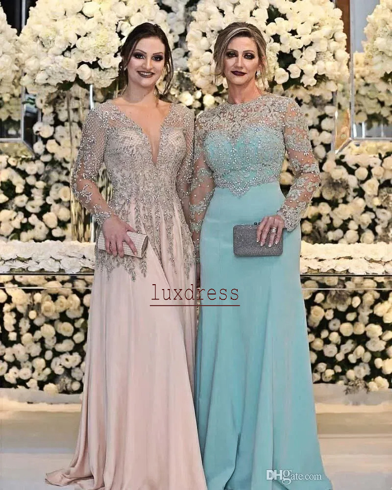 Plus Size Evening Dresses V-neck Boat Neckline Long Simple Prom Dresses Custom Made Pregnant Gowns For Women BA7868