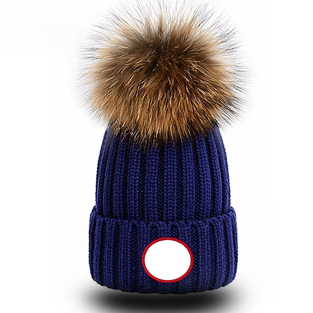 Fashion Autumn Winter Caps Beanie Designer Hat Winter Beanies Men Women Warm hats Pom Poms Bobble Hat Outdoor Ball Cap High Quality B-4