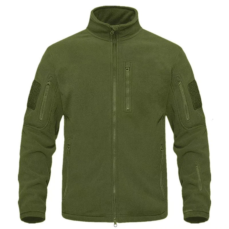 Men Winter Autumn Polar Fleece Warm Tactical Parkas Waterproof Cargo Jackets Windbreak Hiking Camping Climbing Casual Coats 261015