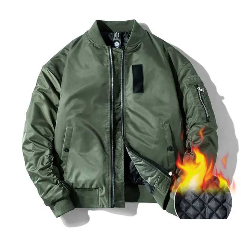 Spring MA1 Bomber Jacket Men Military Oversize Windbreak Flight Pilot Coat Male Streetwear Varsity Clothes Outerwears WinterA1 S261017P3SE