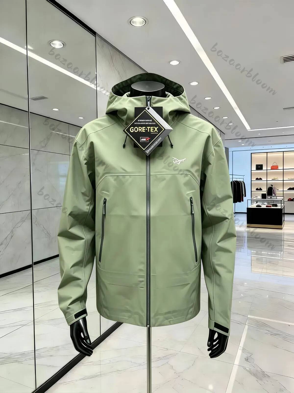 Arcteryxlynessitys jacket Men Women Goretex Arc BETA LT LW Hard Shell Zip Up Waterproof Hood Windbreaker Ski Designer Artery ALPHA SV Jacket Trend C