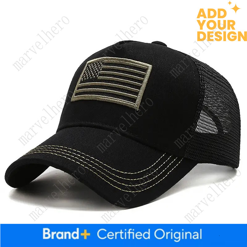 American Flag Camouflage Baseball For Men Sun Protection Women S Summer Cool Hat Cross Border Popular Mesh Cap