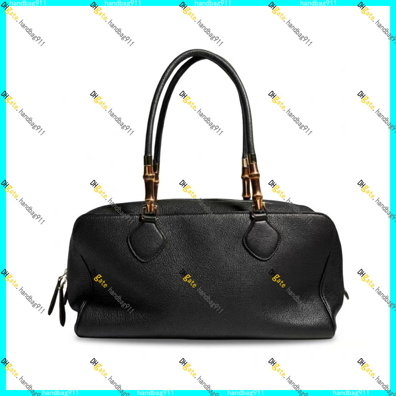 Designer Bag Women Hobo Bag Large Capacity Travel Handbag Boston Tote Bag Black Real Leather Shoulder Bag 10A Top Quality Handbag Purse Pouch A006OD