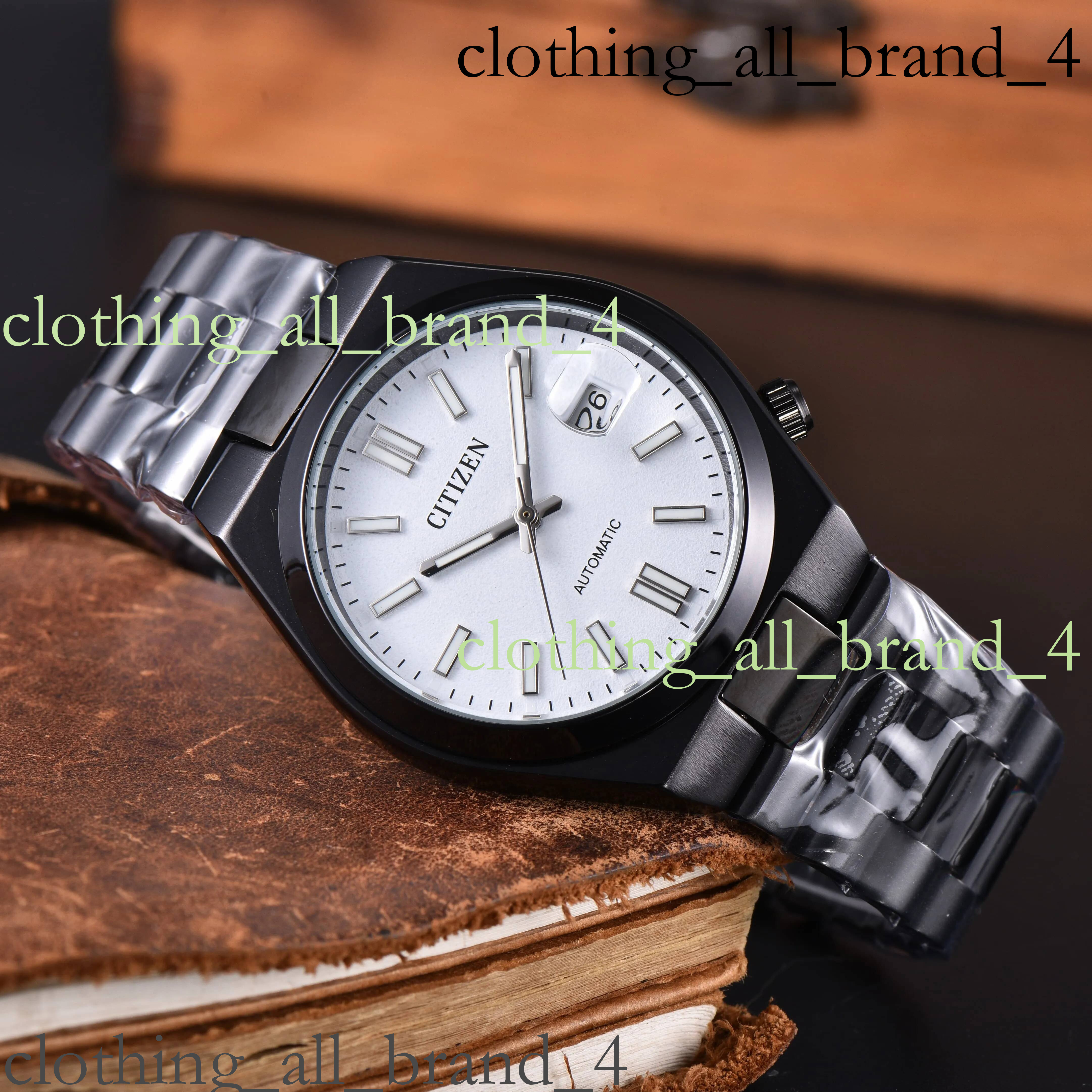 Citize Watch Men Luxury Trend Citi Quartz Calendar Waterproof Multi Function Fancy Round Stainless Automatic Date Designer High Quality Mens Citizen