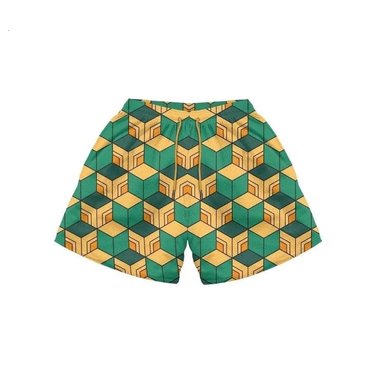 2026 New Anime Beach Shorts, Casual And Loose-Fitting Men's 3D Shorts With Digital Print Free Shipping