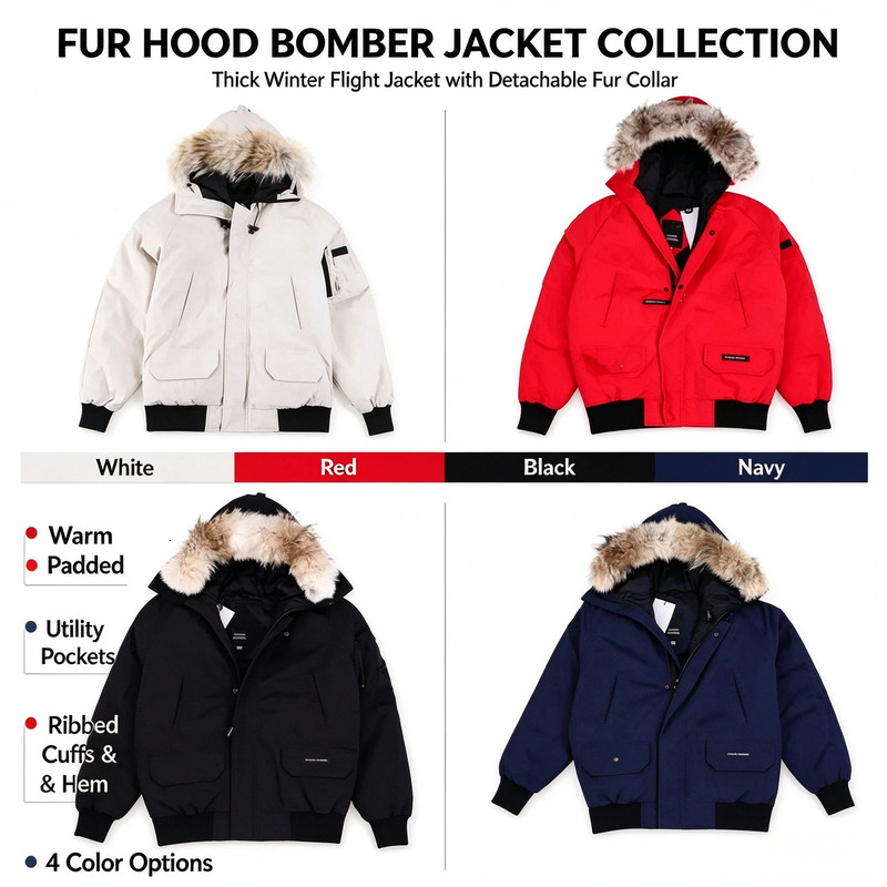 Men's Canadian Coats Jacket Designer Jacket Men's and Women's Jacket Couple Classic Design Winter Down Jacket Men's Outdoor Mult