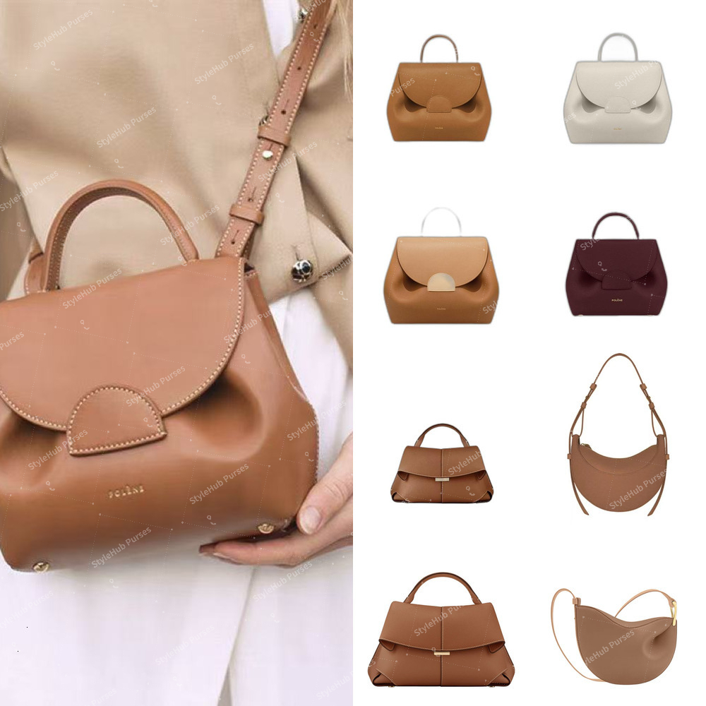 Designer Le Cyme Mini Tonca Textured Duo Shoulder Camel crossbody Luxury Bag designer purse mini bags for women luxury black handbag bag high qualit