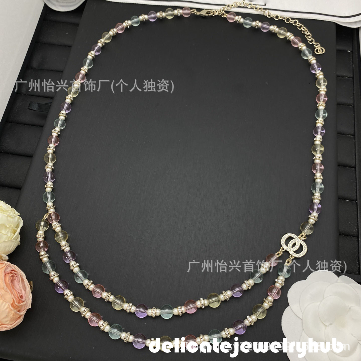 Designer CC Necklace Chaneeel Necklace Letter Necklace For Women Light Luxury Style Versatile Unique Sweater Chain