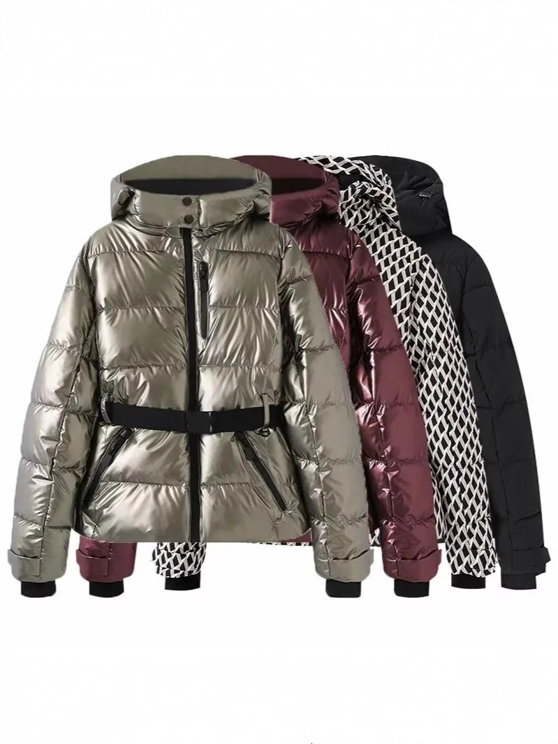 Luxury Brand Designer Clothing 2026 New Outdoor Hot Selling Ski Series Fashionable Multifunctional Fit Down Cotton Jacket