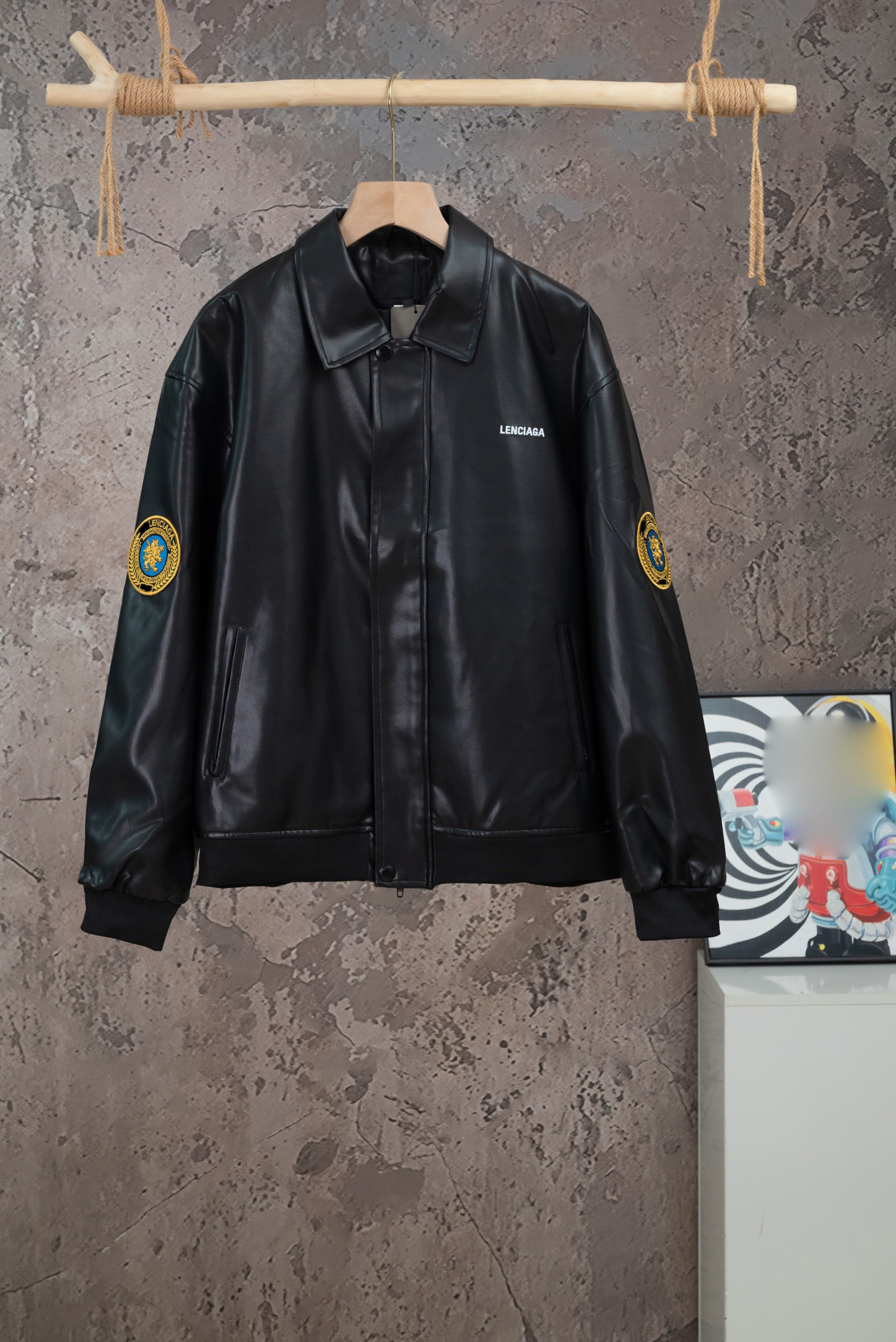 2026 Fashion Jacket 26SS Khaki Zipper Jackets Streetwear Outdoor Casual Oversize Jacket Brand Coats Satin Designer Jacket Clothing s14