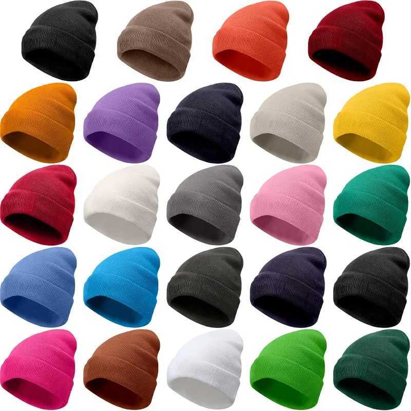 Beanie/Skull CAPs 1pc Winter Warm Thick Beanie Hat for Men Women SeamlESS Winter Knit Skull CAP Cuffed Fisherman Beanie Warm TrAWler CAPT261017