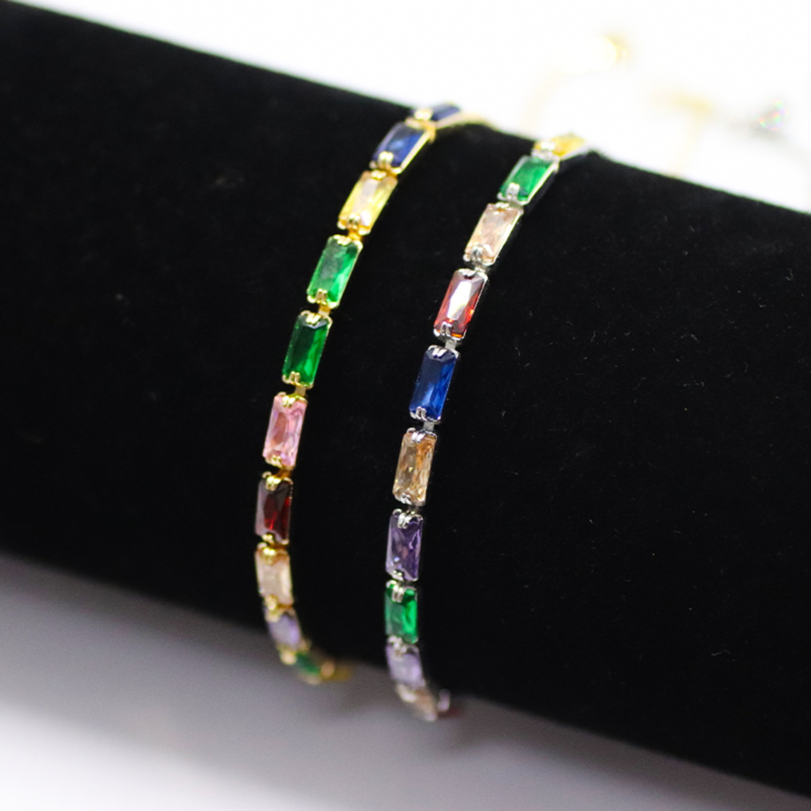 Cross-Border European And American Best-Selling Fashion Luxury Exquisite Zircon Bracelet, Adjustable, Live-Streaming Style, Wholesale, Xiaohongshu H