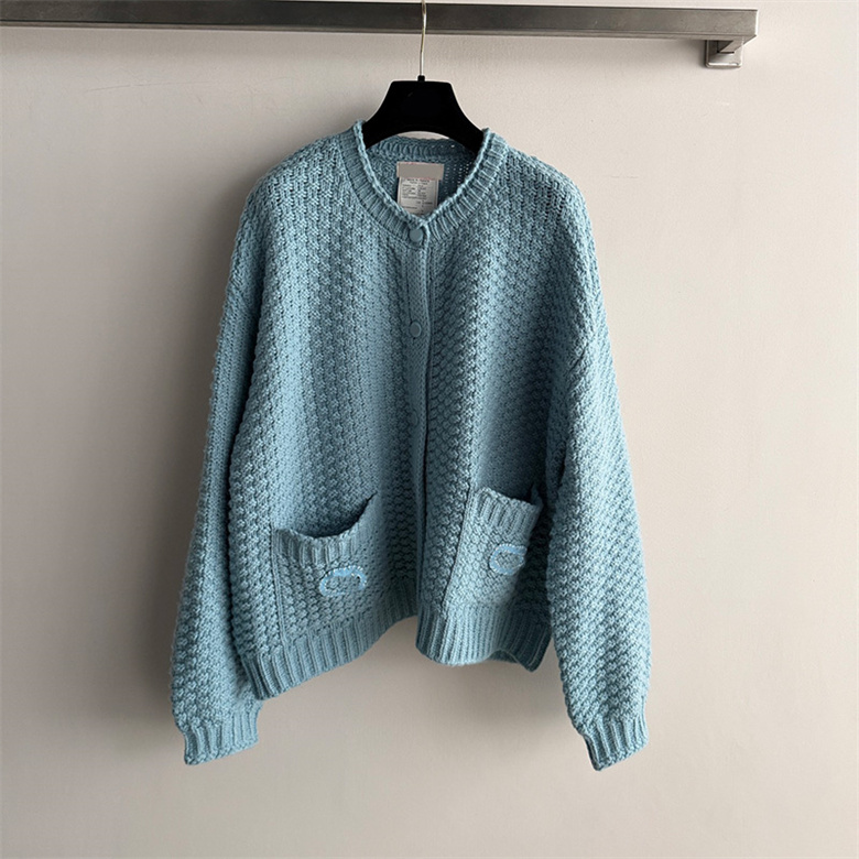 Designer Women Minimalist Sweater Cardigan Long Sleeve Stylish Coat Autumn Winter Casual School Office Daily Outing Outerwear