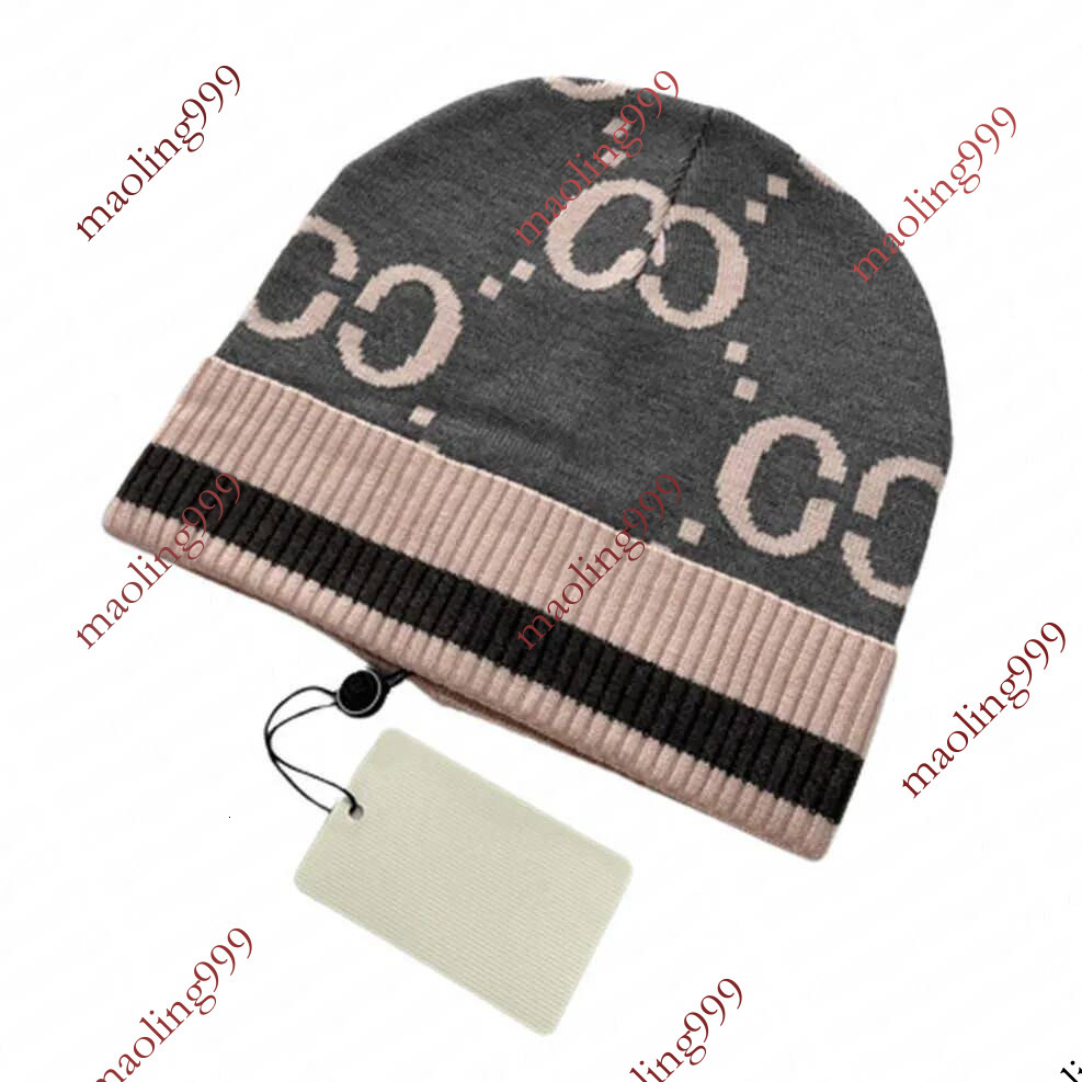 Beanie/Skull Caps Adults Wool Beanie Cap Designer Head Pullover Outdoor Hip Hop Elastic Mens Womens Hat High Quality Q 4