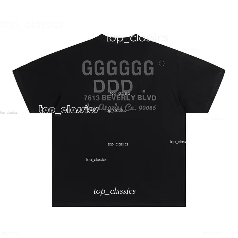 Gvgallery T Shirts For Men Fashion Brand Tees Mens Women Designers Summer Loose Fashion Tops Casual Street Shorts Sleeve Gellerydept Tshirts 254