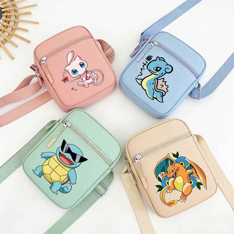 Anime Figure Shoulder Bag Children Chest Pack Oxford Cloth Square Mini Crossbody Bags Boys Girls Small Phone Waist Packs Gifts L261017LCXW