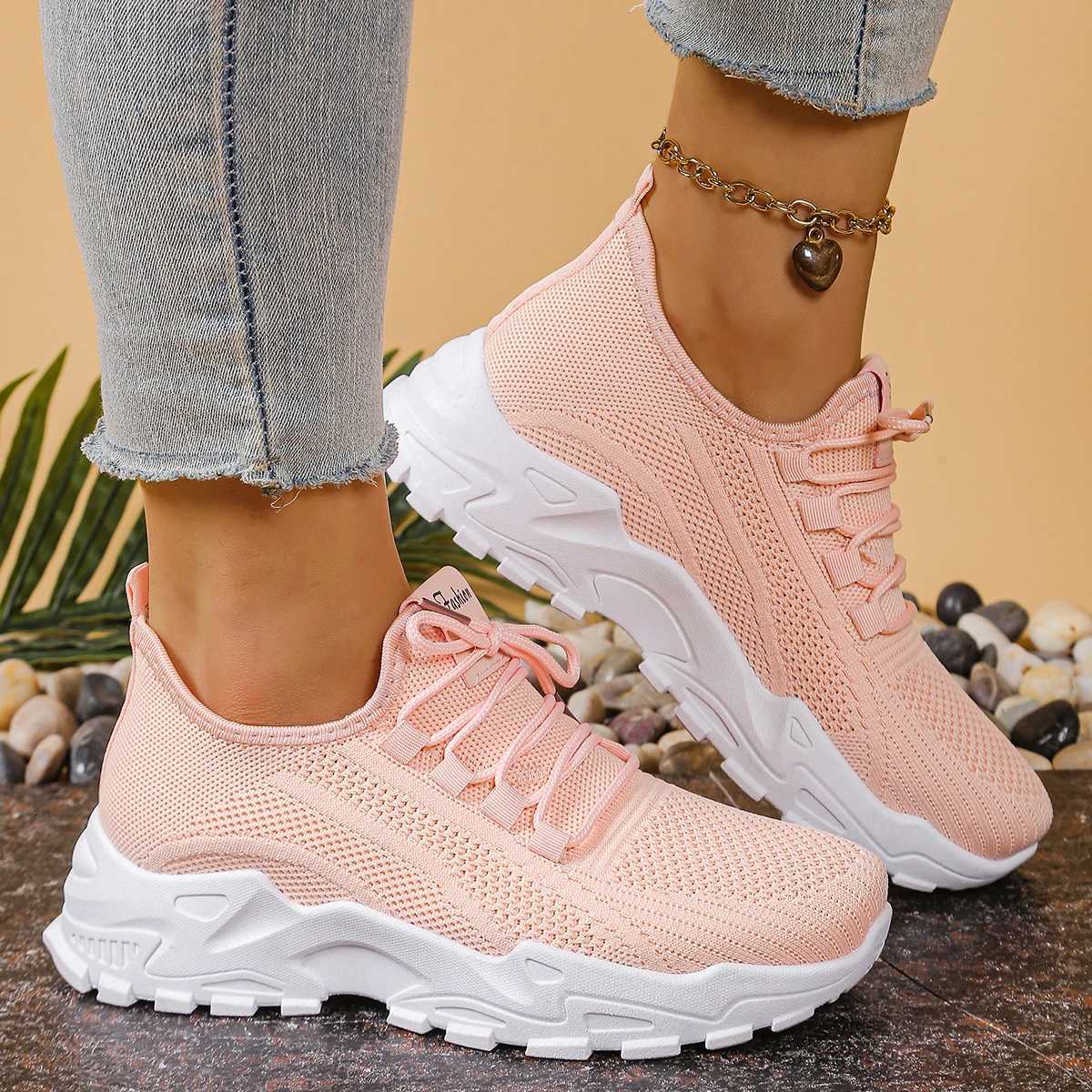 Casual Shoes Women's Shoes Solid-Colored Strap Versatile Single Shoes Casual Sneaker Women's Summer Sneakers Sale Shoes with Free Shipping