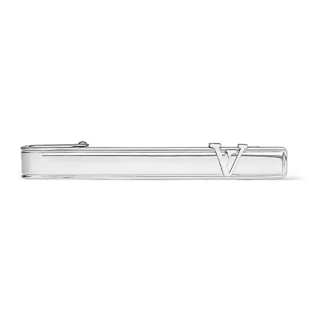 Fashion Designer Tie Clips wedding tie pin Business men shirts ties formal occasions accessories Elegant man Tie Clips 925 Pin L Vs luxury charm 9 s