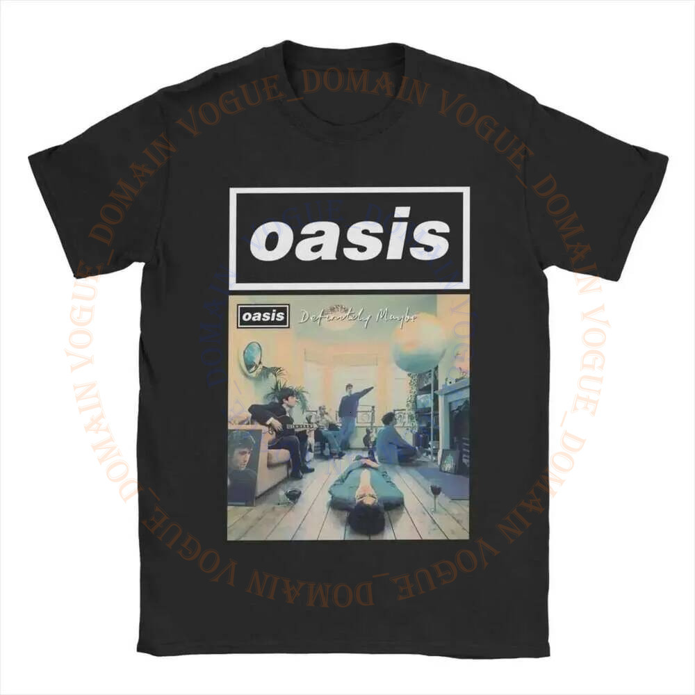 Designer O Oasis Rock Band Shirts For Men Women British Music Albums Vintage Tees Crew Neck Short Sleeve T Shirt Clothing Tops 73a 1cf