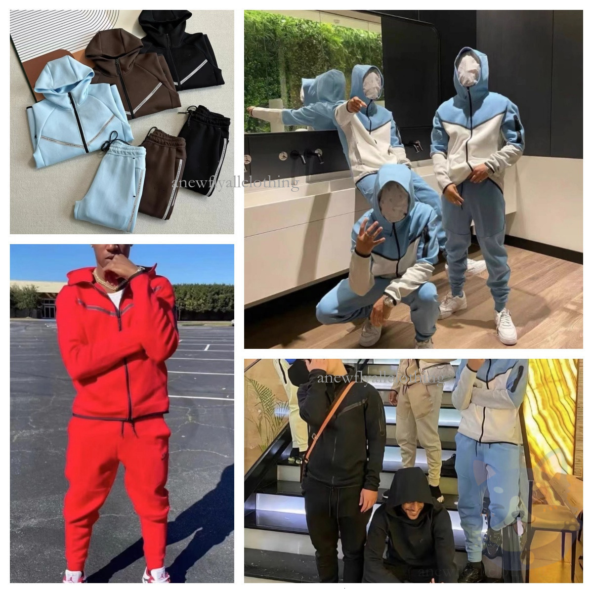 Hoodie tech fleece pant tracksuit men woman classic sports clothing hooded sweatshirt track suits bottoms Techfleece outerwear mens jogging pants c2