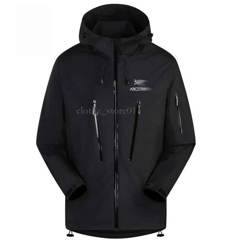 Arcteyrex Jacket Man Windproof Breathable Bone Bird Outdoor Sports Mens Articulated Fit Hiking Outwear Man Slim Arc Sport Climb Jackets 620