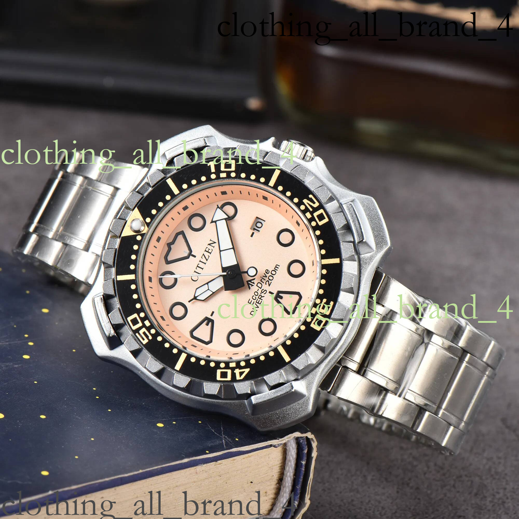 Citize Watch Men Luxury Trend Citi Quartz Calendar Waterproof Multi Function Fancy Round Stainless Automatic Date Designer High Quality Mens Citizen