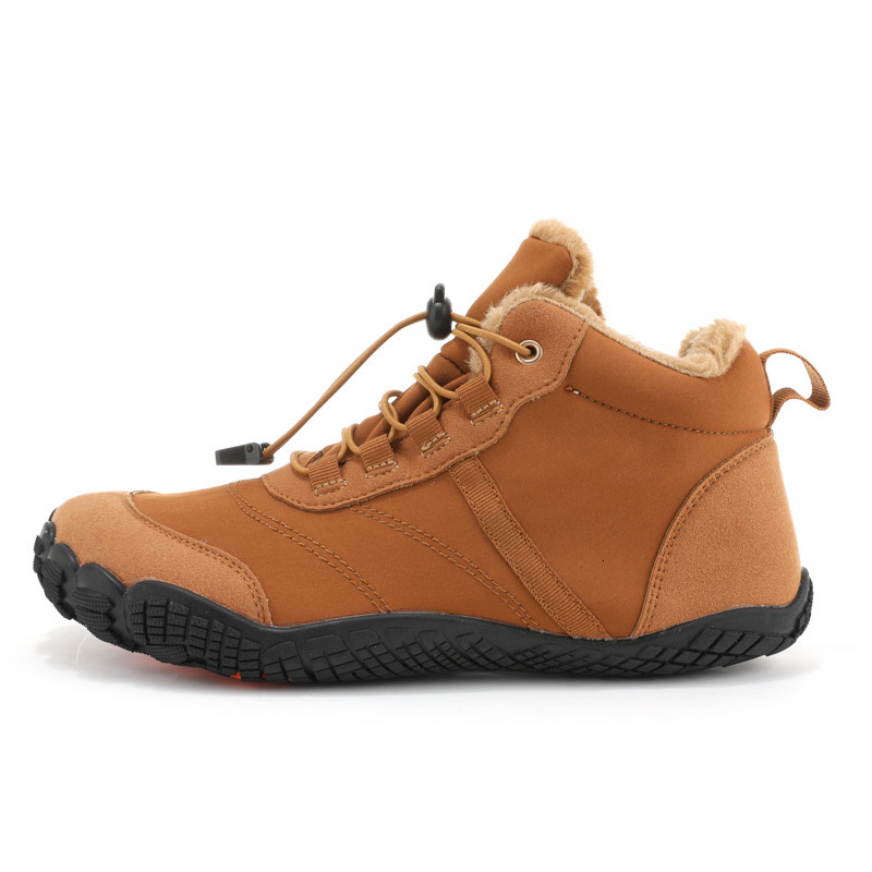 Men's winter snow boots, new style, suitable sales, designed outdoor activities, camping, hiking, with added fleece lining for warmth and enhan