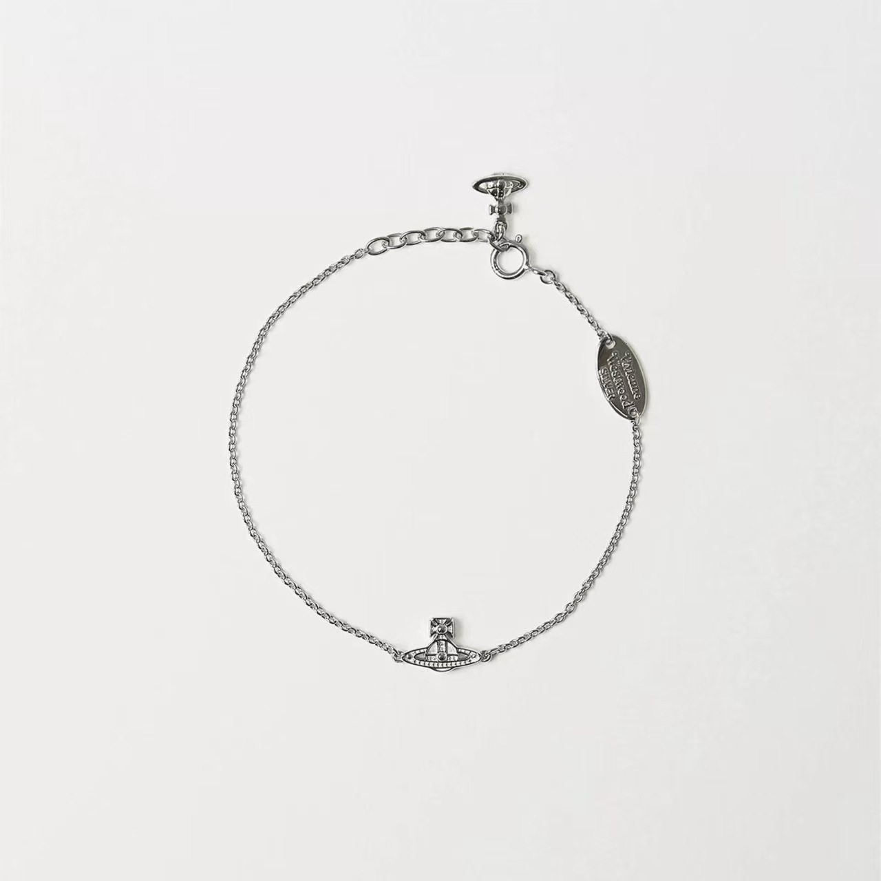 bracelet Xijia Empress of West, engraved with classic Saturn chain bracelet, women's punk style, direct from the manufacturer, wholesale, light