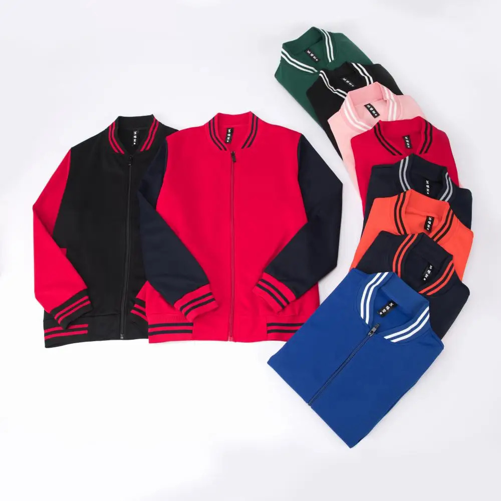 Unisex Varsity Team Baseball Jacket Men And Women Sports Zipper Bomber Coat Large Size 4XL Clothing 261017