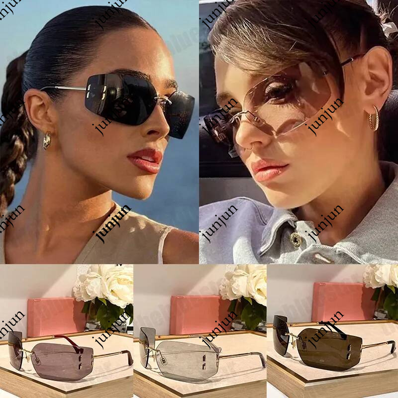 Designer For Women Classic Beach Eyeglasses Square Fashion Small Frame Oval Glasses Retro Luxury Sunglasses CRD2508282