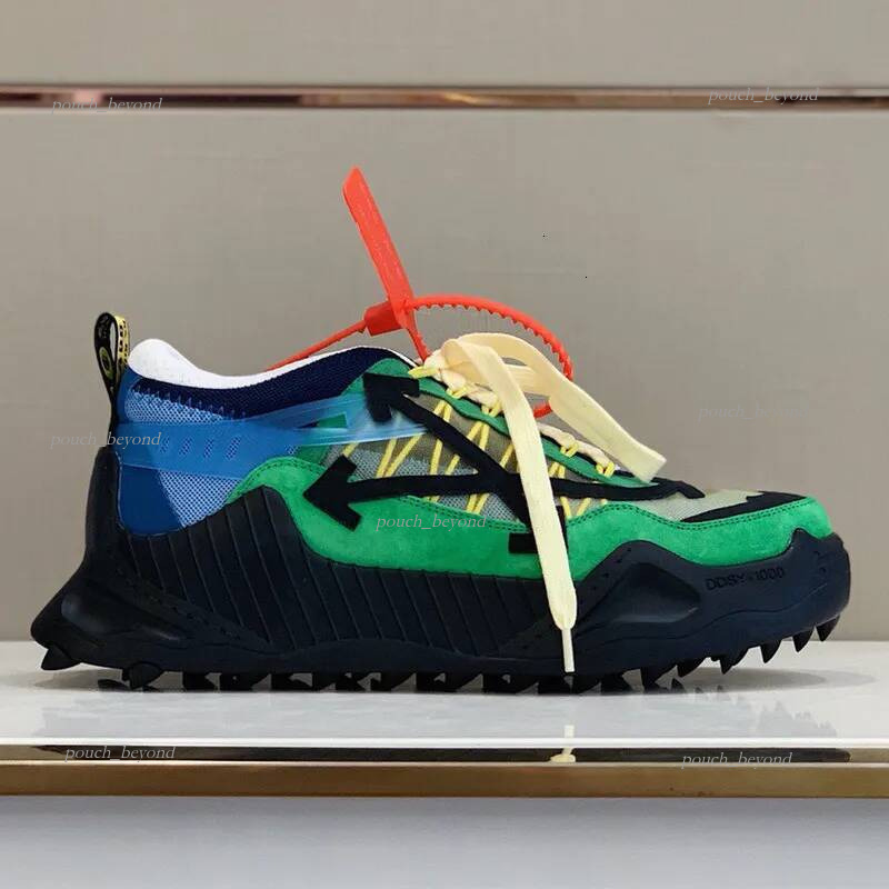 off white shoes designer off shoes Collaboration Mesh Arrow Dad Shoes for Women and Men Couple Height Increasing Thick Sole Casual Sports Sneakers o