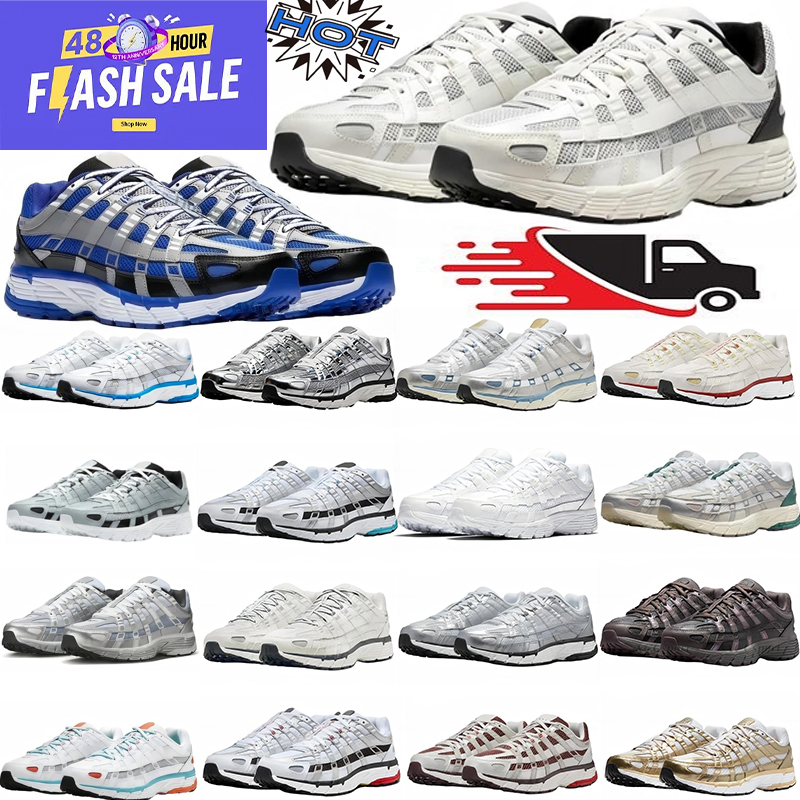 Designer 6000 men Breathable Running shoes Mesh Black Mesh Dark Grey Light Grey Running Shoes Retro Chunky Sneakers Cushion Athletic Footwear for Jo