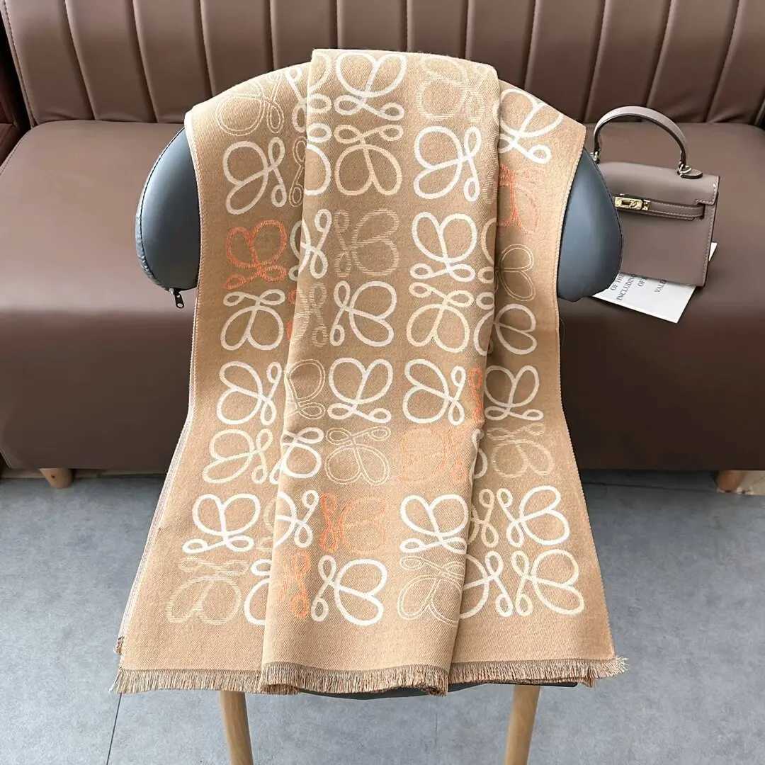 Scarf Women Winter Autumn Spring Double Jacquard Geometric Pattern Tassel Shawl Wrap Neck Knitted Pashmina Scarves S261017CJMO