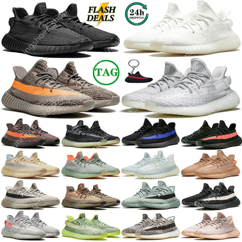 Special Offer Designer 350 v2 Running Shoes Sneakers Trainers for Salt brown Black white Mens Women 350s Outdoor Sport Hiking shoe Size US 12