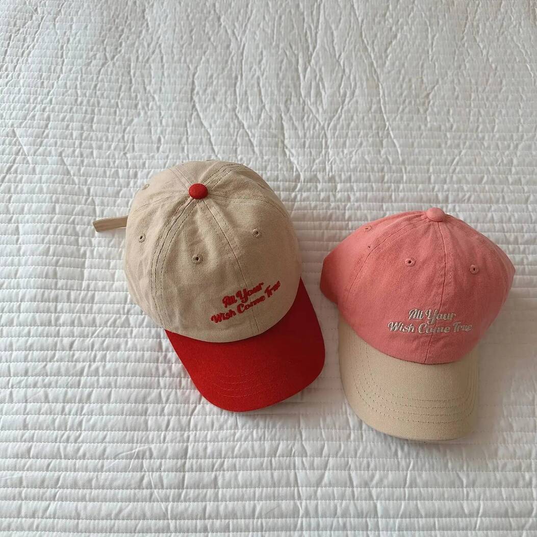 Kids Hats Korea Baseball Summer Baby Protection Caps baby Girls Boys Sun Shade Hat Kids Accessories