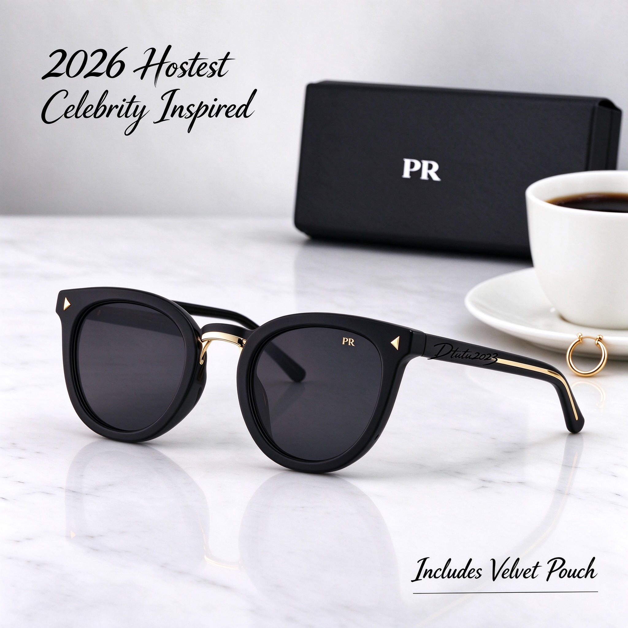 Designer Sunglasses Pink Lens Rimless Square Vintage Metal Frame Womens Mens Fashion Luxury Eyewear Eyeglasses Outdoor Shades Polarized UV400 Protec