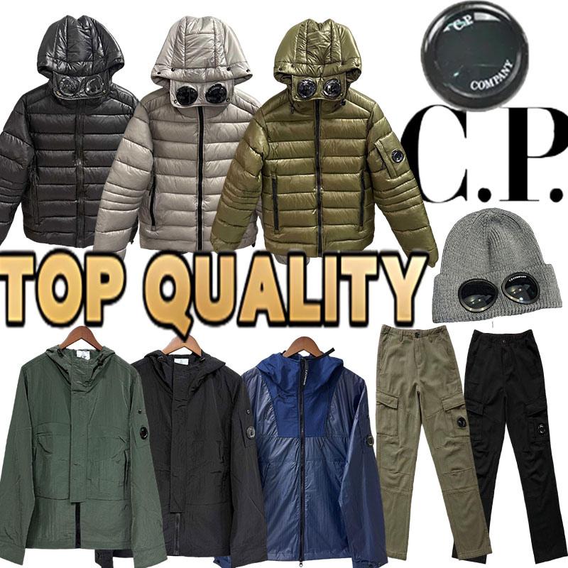 Cp Designer doudoune Men Hoodies Pullover Sweatshirts Goggles Outerwear Urban Functional Style puffer Jacket Men Women Casual Brand Sportswear Long